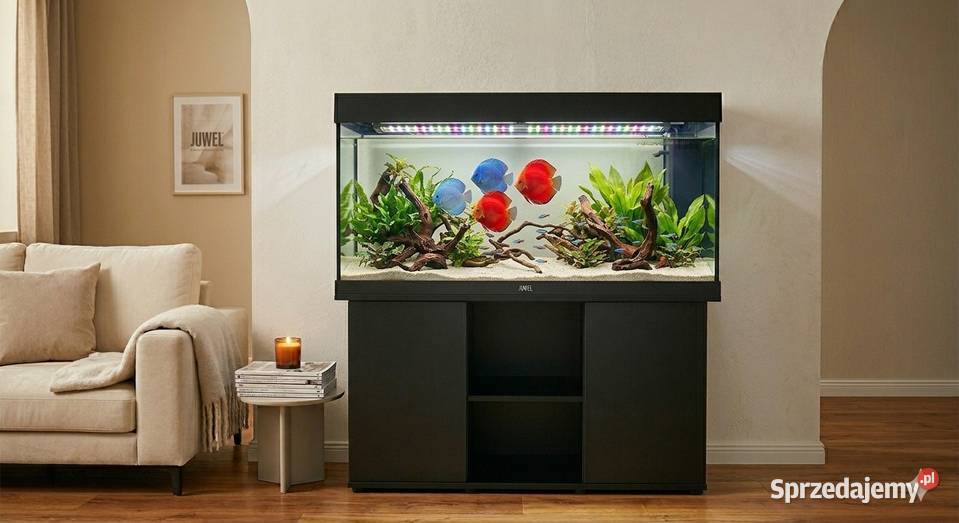 Akwarium Juwel RIO 450 Black HeliaLux Spectrum Zduńska Wola sprzedam
