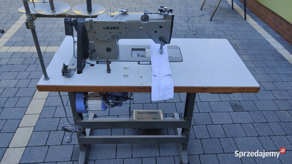 Maszyna krawiecka 2 igłowa juki servo Podrzecze