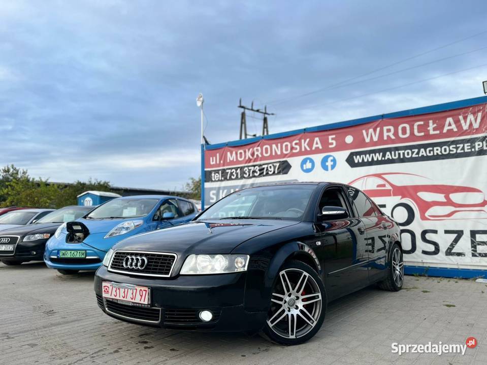 Audi A4B6 18T Benzyna LPG STAG Alufelgi DL Wrocław