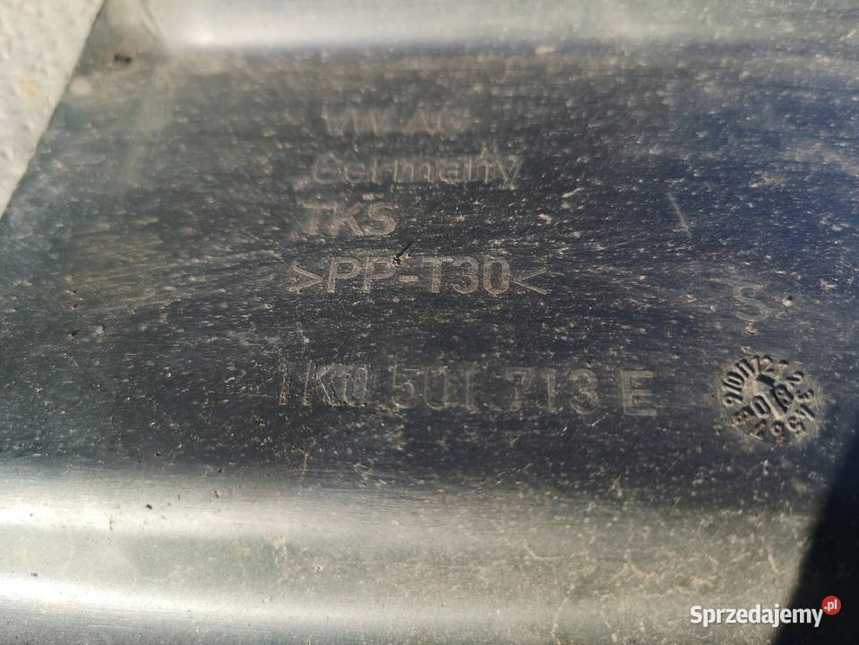 OSŁONA PODWOZIA LEWA AUDI A3 8P LIFT 1K0501713E Przystajń sprzedam