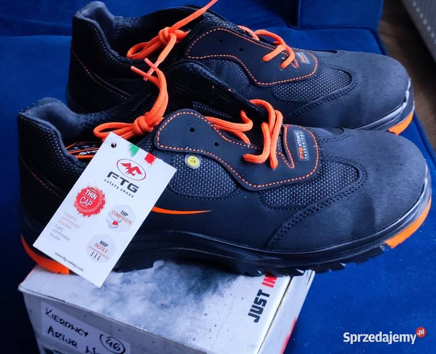 Buty ochronne FTG Mercury S3 SRC ESD 46 Obuwie Bielsko-Biała sprzedam