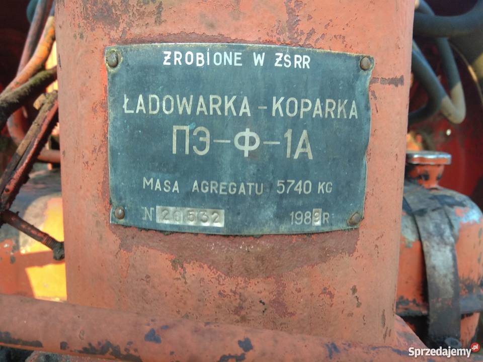 Koparko Ładowarka Białoruś Jumz pełny osprzęt Góry