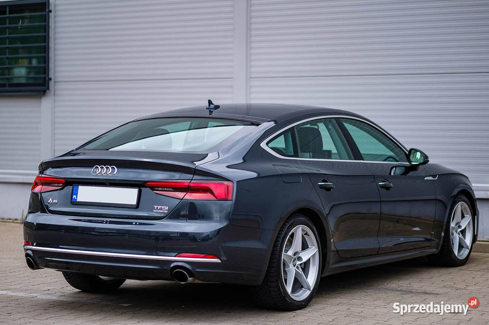 Audi A5 20 benzyna 252 Quattro AUTOMAT Skóra kamera cofania Grajewo
