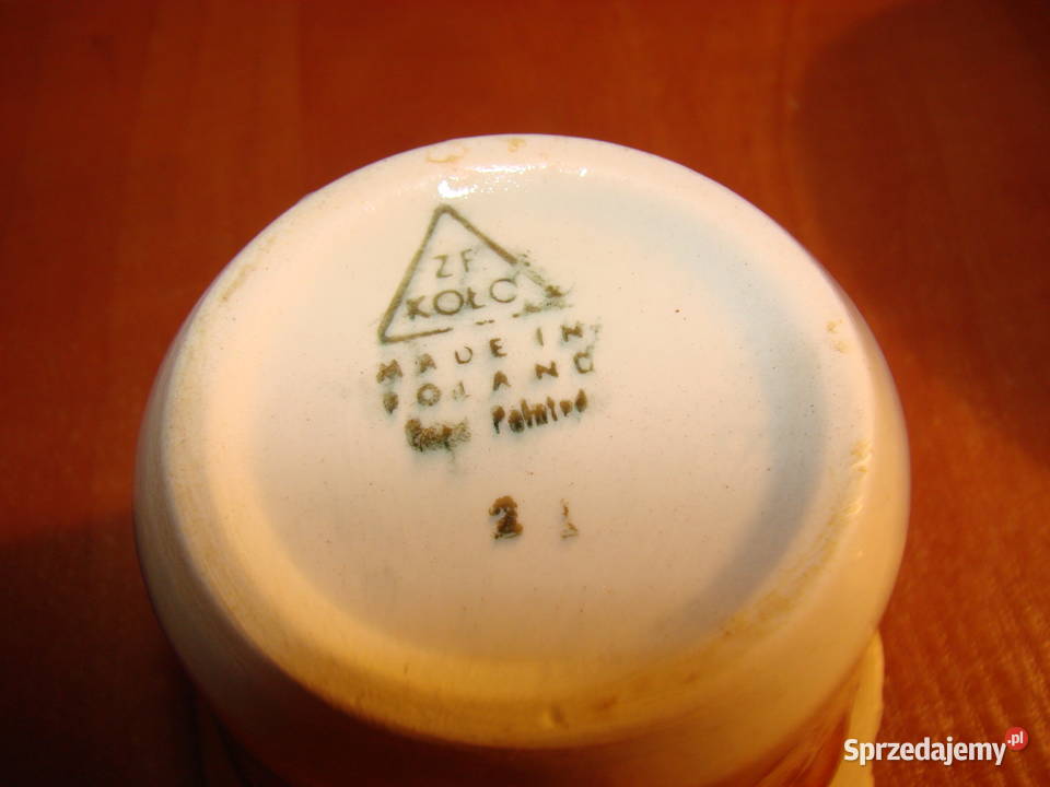 ZF Koło fajansowa osłonka na doniczkę