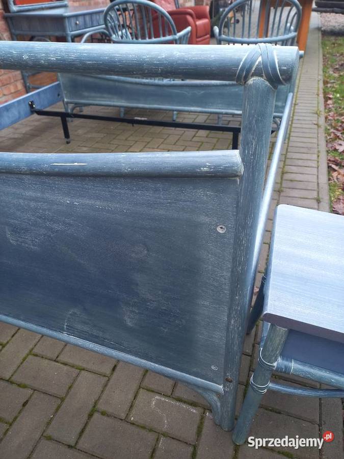 Lóżko 180x200 Sypialnia bambusowa włoska