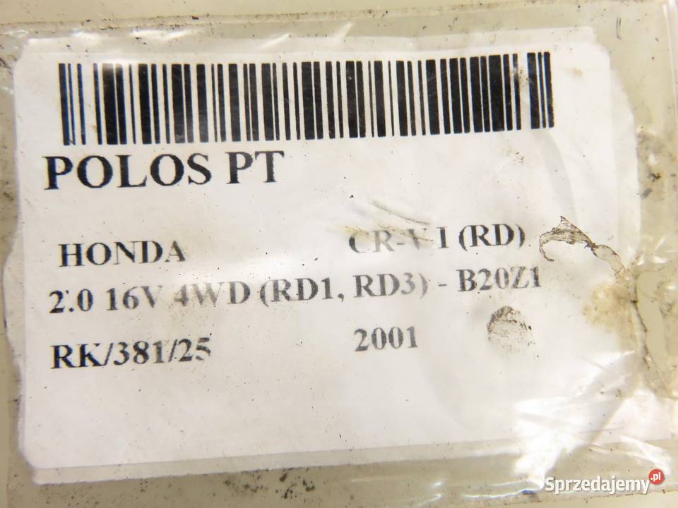 PÓŁOŚ PRAWA TYLNA HONDA CRV I 20