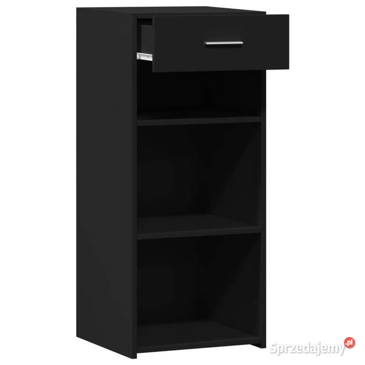 Szafka czarna 40x425x93 materiał drewnopochodny Warszawa