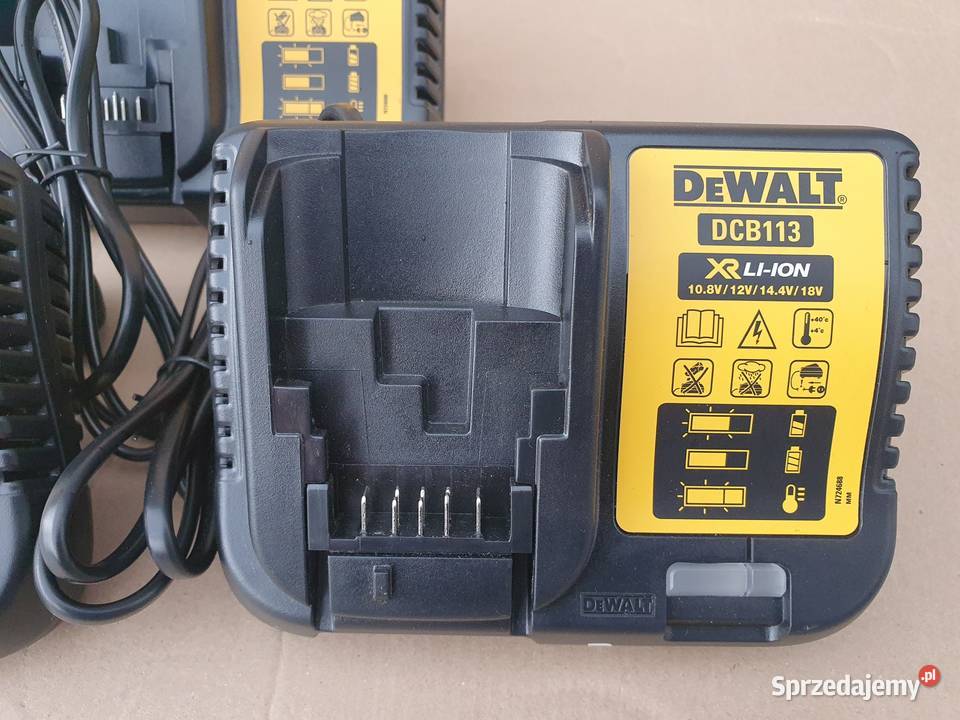 NOWA DeWalt XR DCB113 szybka Ładowarka 108V 12V Kraków sprzedam