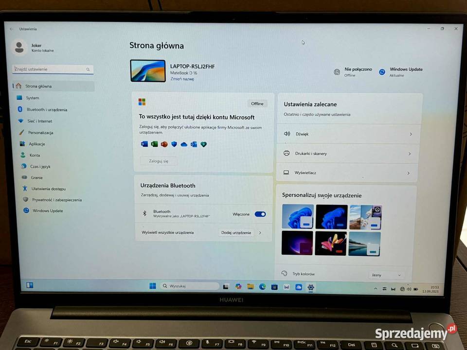 Laptop Huawei MateBook D 16 2024 16 Intel Core