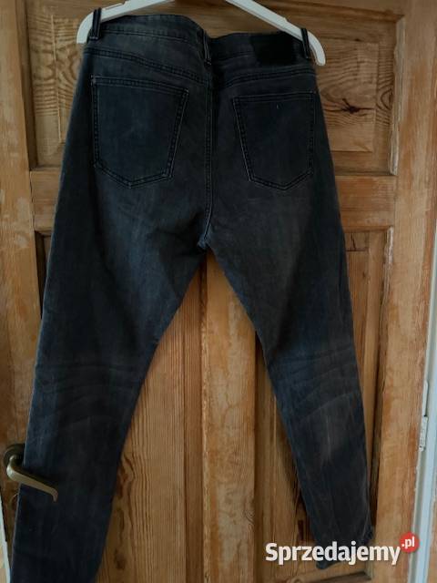 Spodnie męskie jeansy 3232 Carry szare prosta Odzież codzienna Częstochowa sprzedam