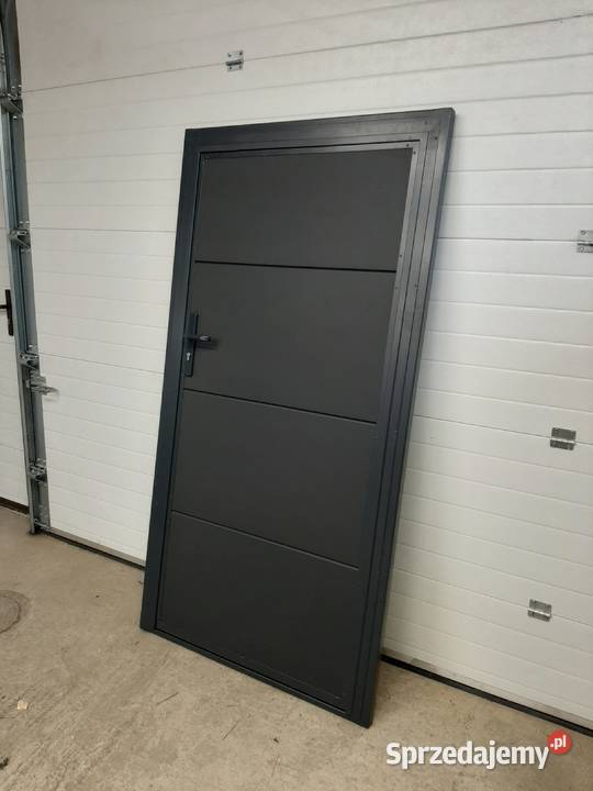 Aluminiowe drzwi boczne Zewnętrzne Ocieplane Nowy Sącz