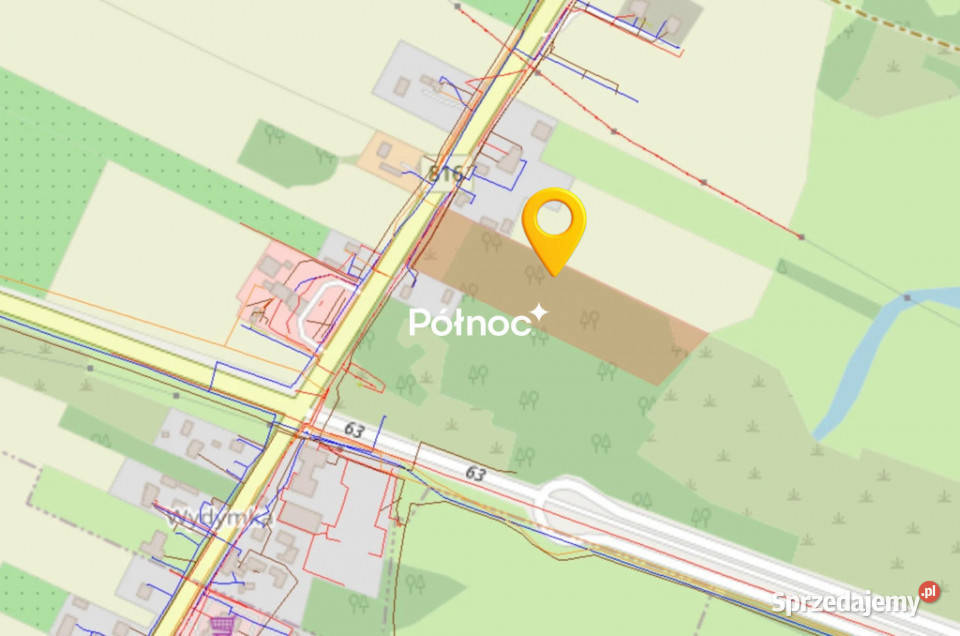 Działka budowlanoleśna w Lisznej gmSławatycze
