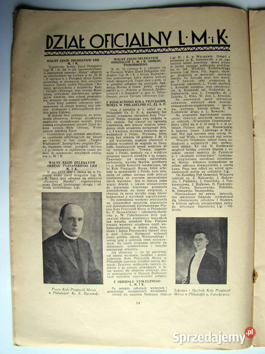 MORZE 6 1932 Organ Ligi Morskiej i Kolonialnej