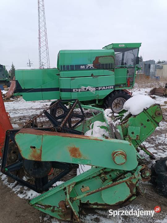 DeutzFahr m770 do poprawek blacharskich w Kombajny Dragany sprzedam