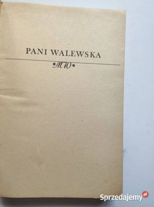 Pani Walewska Wacław Gąsiorowski powieść