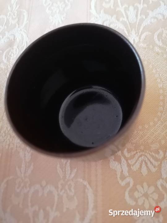 Naczynie ceramiczne wys7 szer75Ciemny brąz Łódź sprzedam