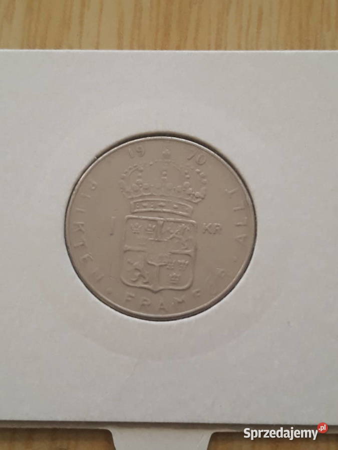 1Korona Szwecja 1970 r Konin
