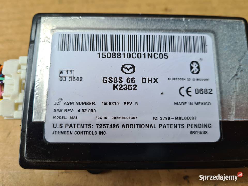 Mazda 6 GH LIFT moduł sterownik bluetooth LIFT Legnica