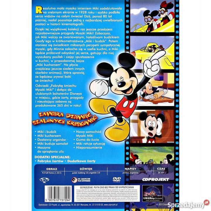 FABRYKA ŚMIECHU MYSZKI MIKI DISNEY Kalisz