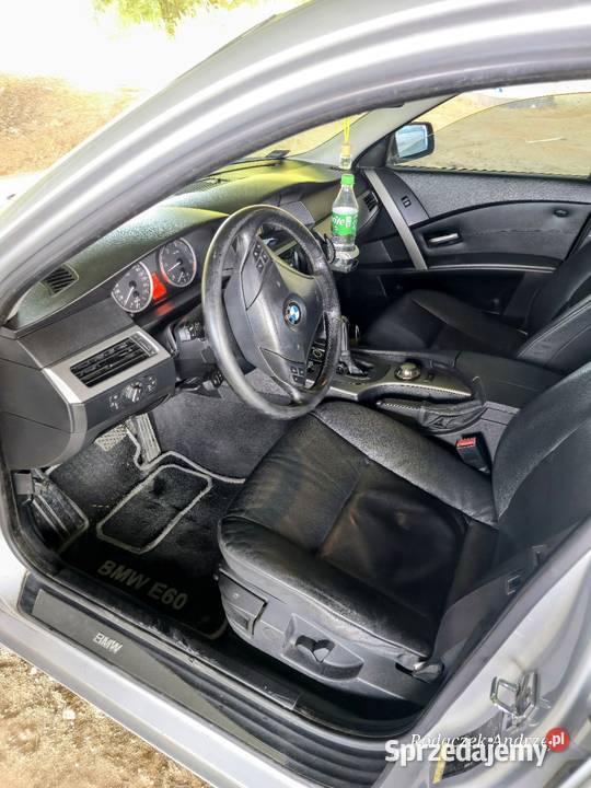 Tanio BMW E60 25d automat 2004r lubelskie Lublin