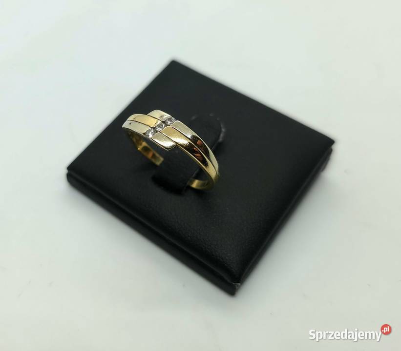Złoty pierścionek próby 585 239g Rozmiar 19