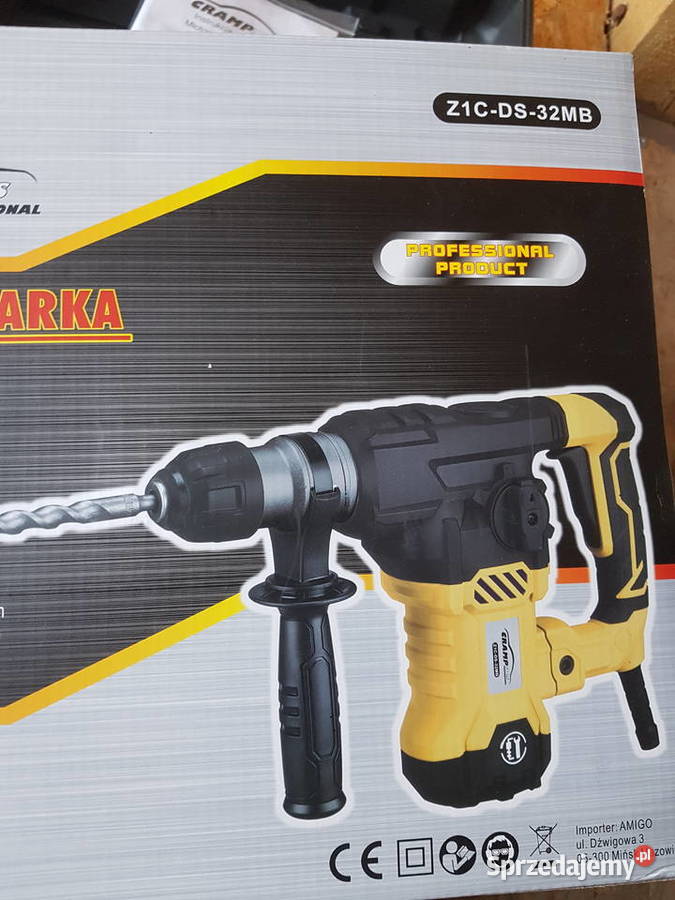 Młotowiertarka młot CRAMP SDS plus 1800 W 7 J Elektryczne Głogowa sprzedam