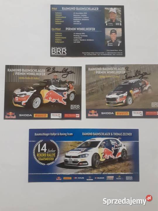 Karty Skoda Volkswagen Motorsport mazowieckie Warszawa