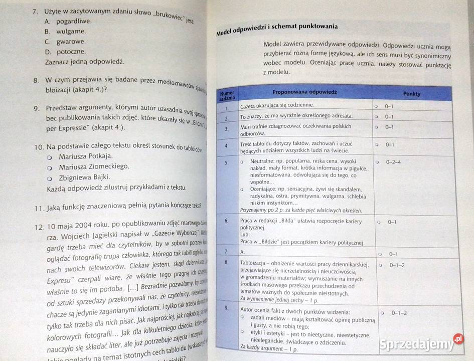 Język polski Matura 2007 Cz 2 M B Kupisz Rok wydania 2006