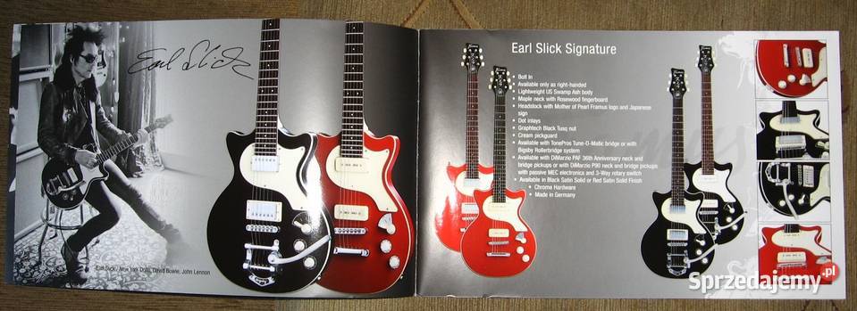 Framus Guitar Catalog katalog gitar sprzedam