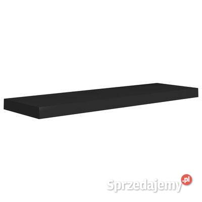 vidaXL Półki ścienne 2 czarne 80 x 235 x 38 Warszawa sprzedam