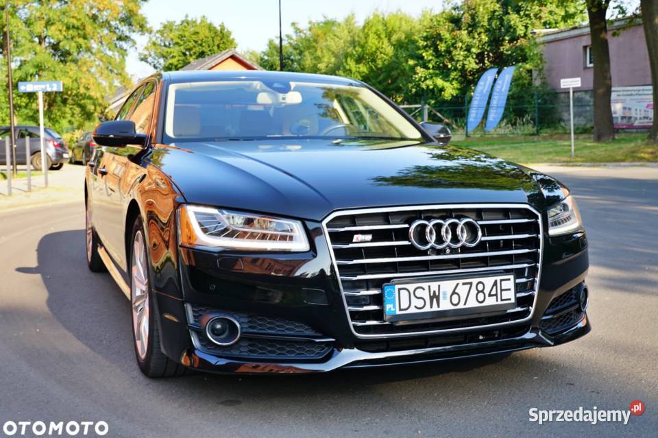 Audi A8 LANG Quatro Masaże Kamera 360 HeadUP 333 Świebodzice