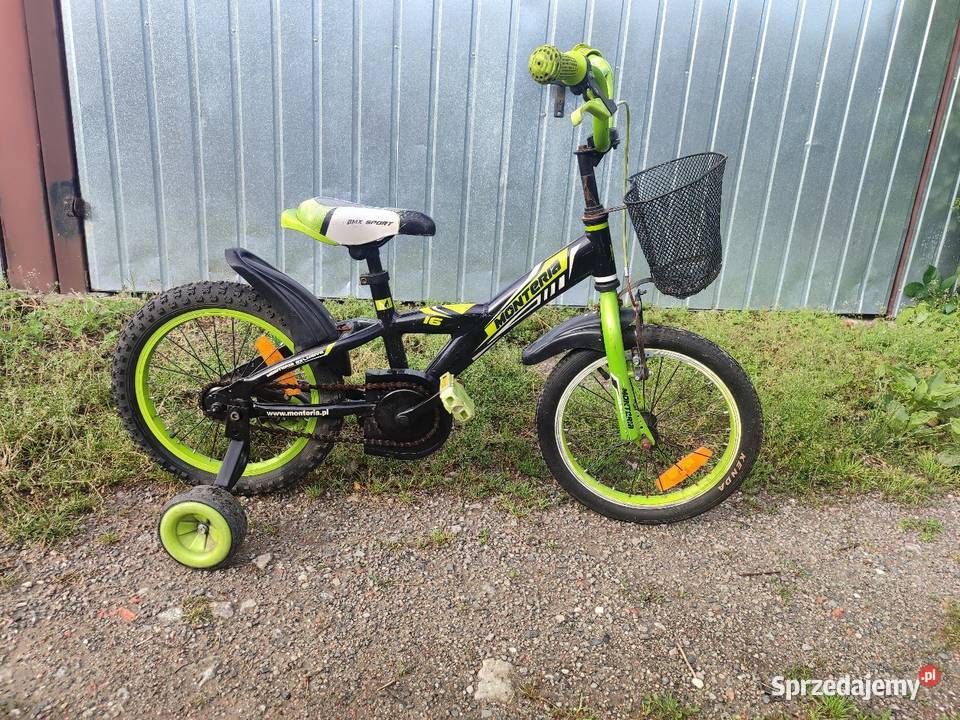 Rower Monteria 16 dziecięcy wielkopolskie sprzedam