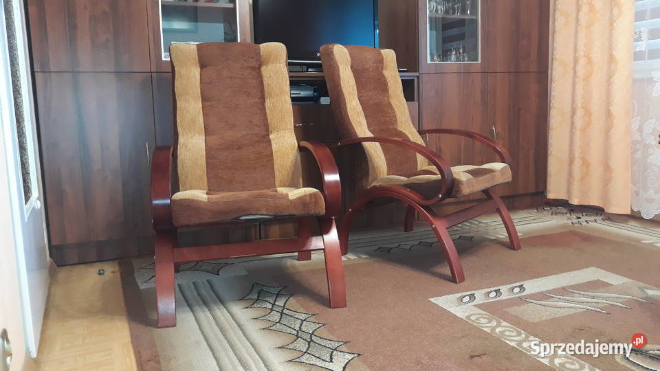 2 fotele tapicerowane wygodne o ciekawej Bydgoszcz