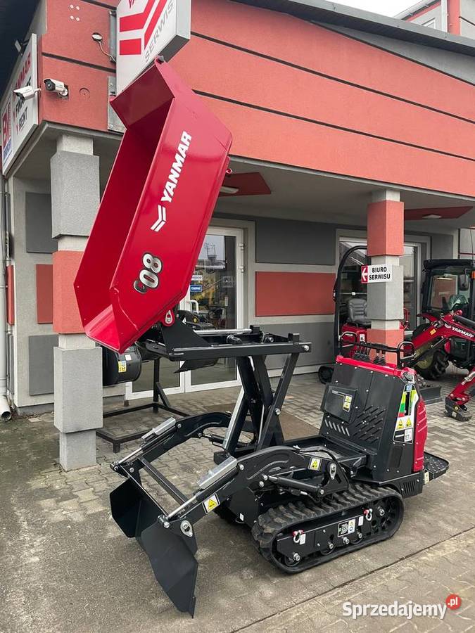 YANMAR C08 HiTip wozidło transporter wysoki Łódź sprzedam