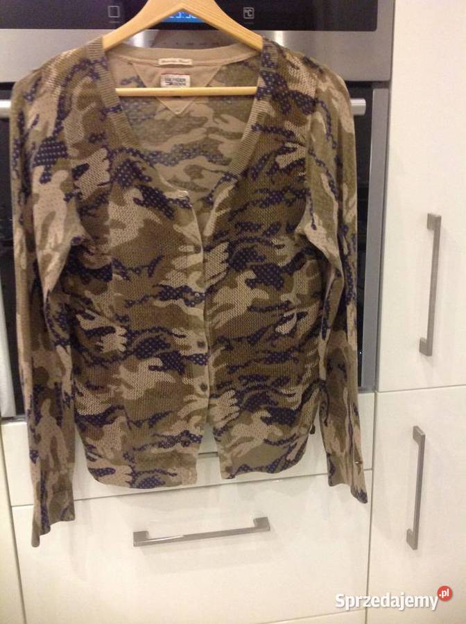 Cienki Sweter Rozpinany Moro Damski Tommy Nowa Sól