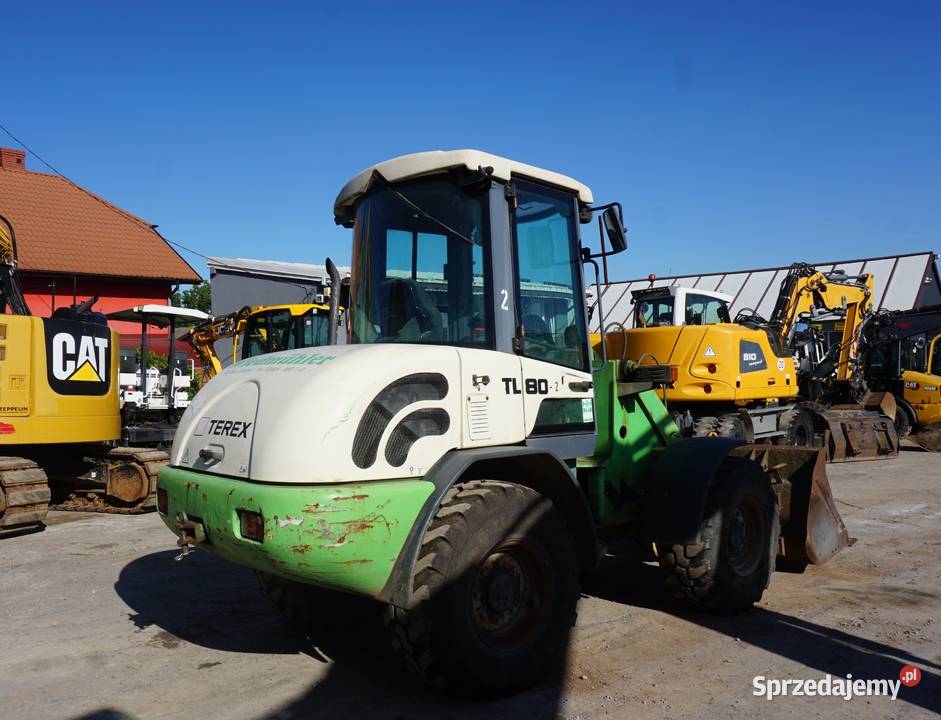Ładowarka kołowa Terex TL 80 2008 Rok produkcji 2008 Jeziorko sprzedam