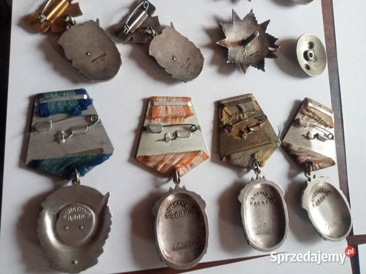 Odznaka Odznaczenie Order Medal ZSRR Gwiazda Grójec