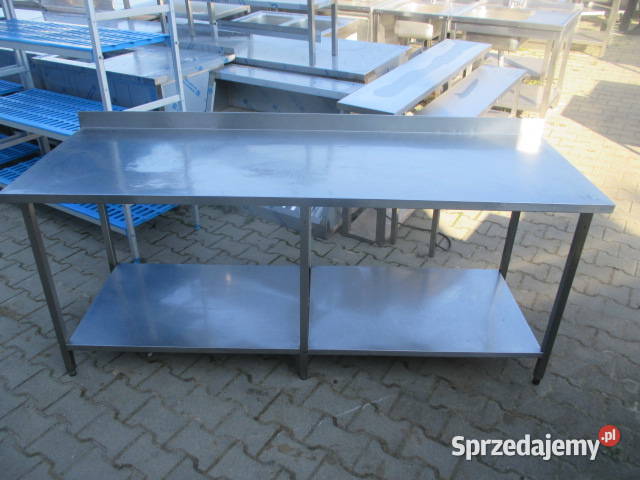 Stół Gastronomiczny Z Półką 2007085 Ostrów Wielkopolski