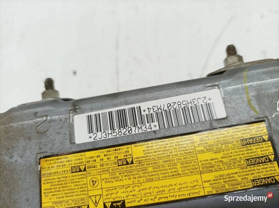 PODUSZKA POWIETRZNA AIRBAG KOLANOWA LEWA E15 sprzedam