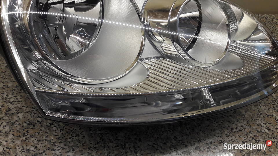 Reflektor Lampa VW Golf V prawa strona Prawe Oświetlenie Głuchołazy