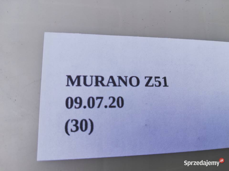 NISSAN MURANO Z51 35 SKRZYNKA BEZPIECZNIKÓW Nowy Tomyśl
