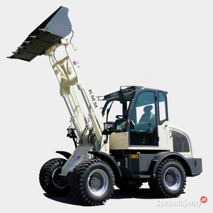 Ładowarka kołowa widlak 4x4 z sprzętem udźwig
