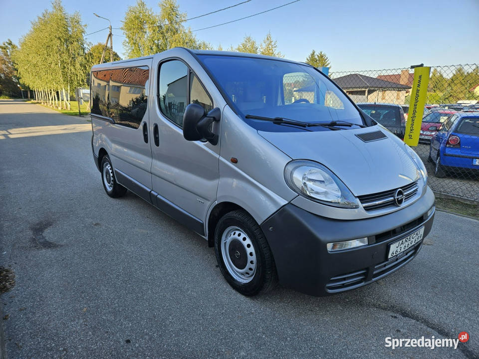Opel Vivaro Opłacony Zdrowy Zadbany Serwisowany centralny zamek Kisielice sprzedam