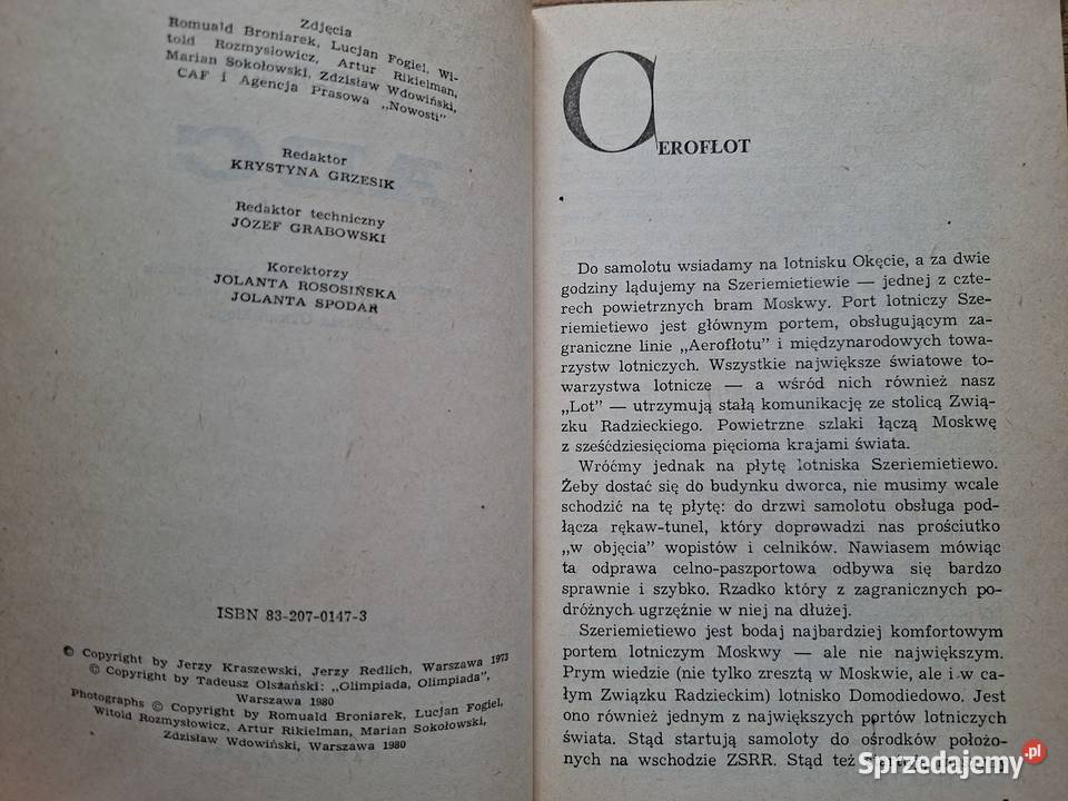 Moskiewskie ABCJ Kraszewski J Redlich Iskry miękka małopolskie Kraków