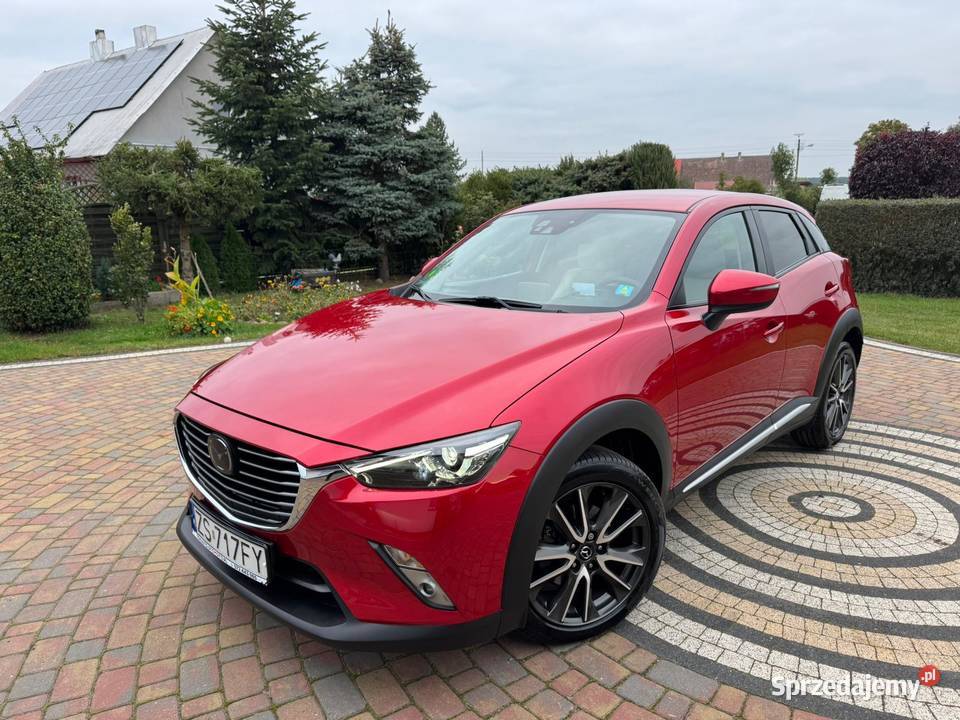 Mazda CX3 20 SKYACTIVEG o mocy 150 AUTOMAT napęd zmieniarka CD Witnica