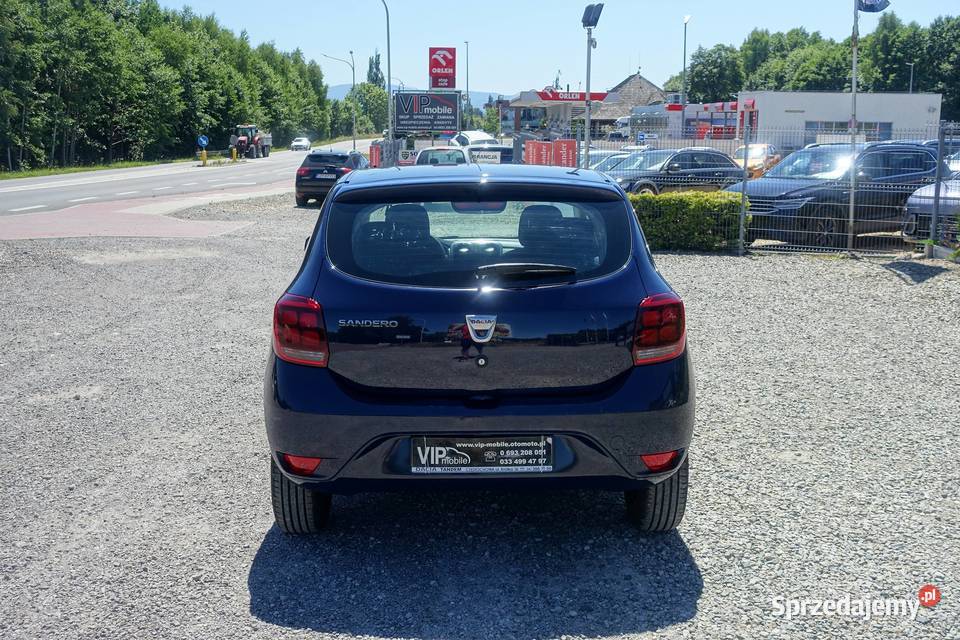 Dacia Sandero 10SCe 73 Klima LED Salon granatowy Buczkowice
