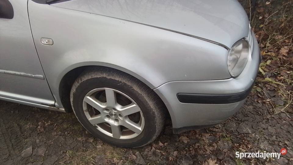 Maska przód srebrny vw golf 4 Bora LA7W LB7Z Rok produkcji 2005 Maski Łódź