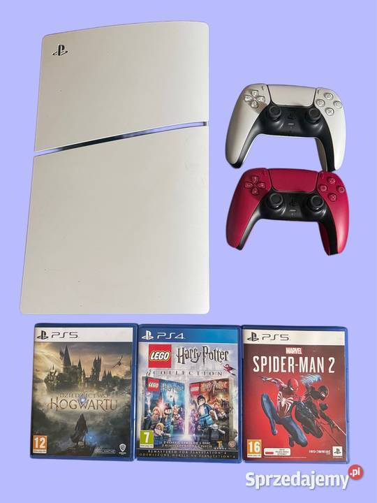 PlayStation 5 Slim CFI2016 2 pady gry SpiderMan Konsole i automaty Mysłowice sprzedam