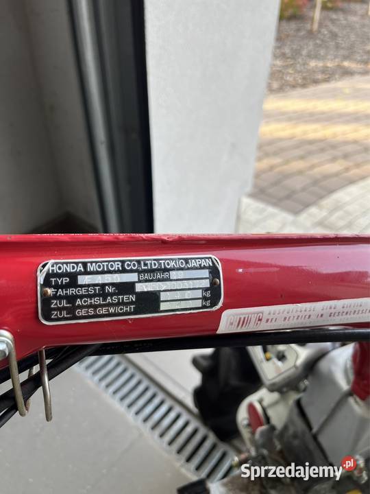 HONDA F450 SC Glebogryzarka Pług Dzik Traktorek mazowieckie Sokołów Podlaski