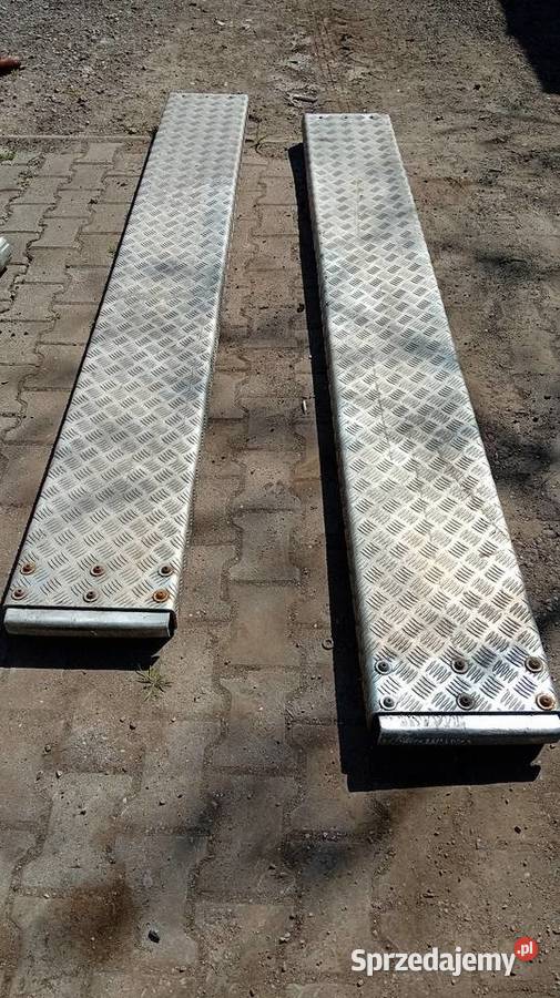 Solidne najazdy aluminiowe 250cmx35 Gliwice sprzedam